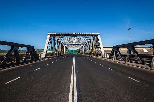 Old bridge infrastructure that could benefit from non-invasive drone inspections.