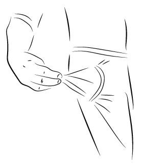 Man with an empty pocket
