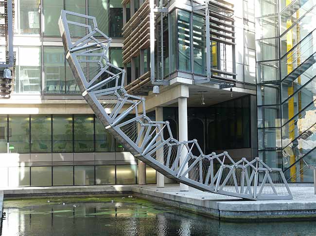 The rolling bridge, Londra