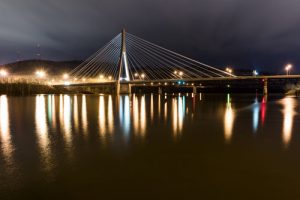 Cable-stayed bridge