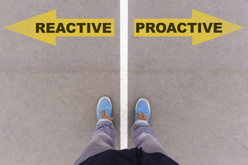 proactive vs reactive