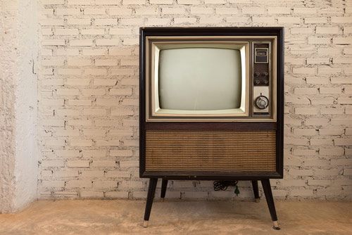 old television