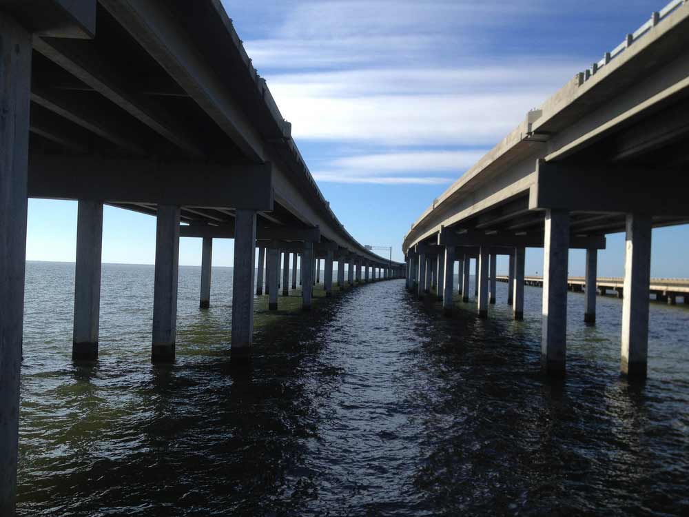 Manchac Swamp Bridge