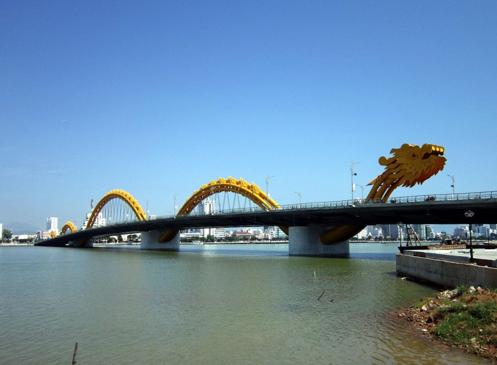 Dragon Bridge Da Nang Vietnam