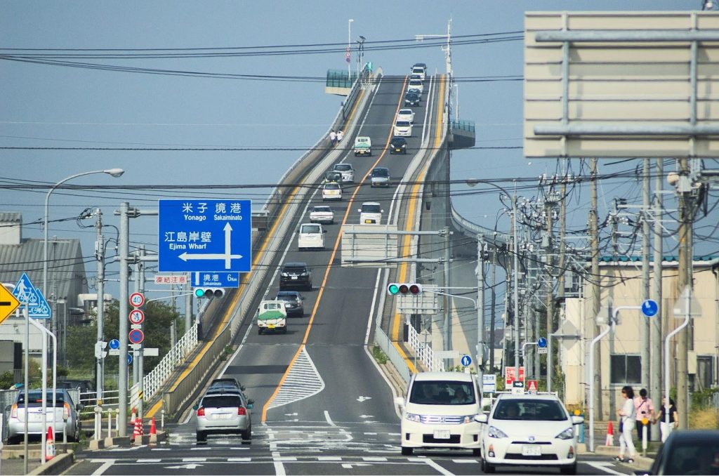 Eshima Ohashi Matsue Sakaiminato Japan