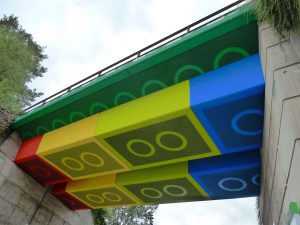Lego Bridge Wuppertal Germany