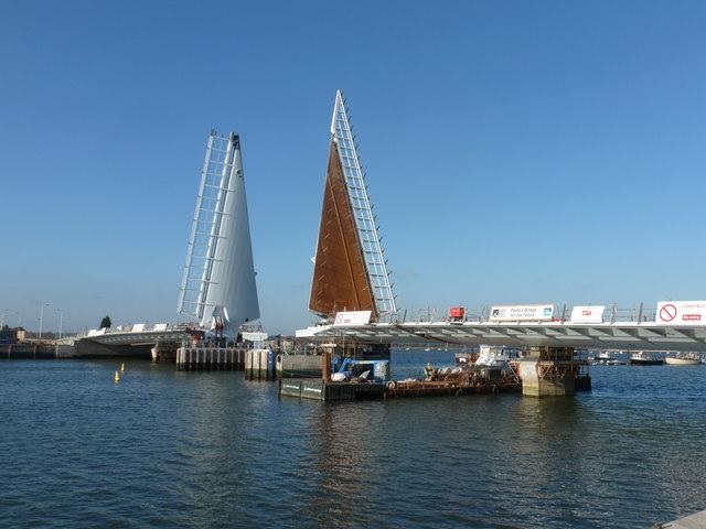 Twin Sails Bridge Dorset England