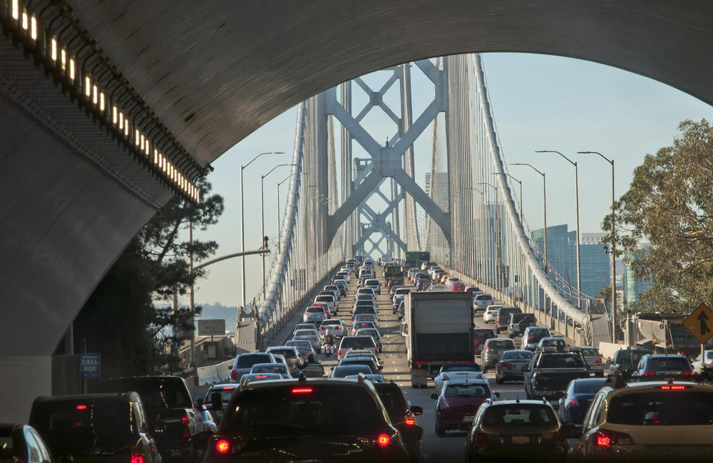 Congestion Pricing Bridge Industry Bay Bridge Morning Traffic