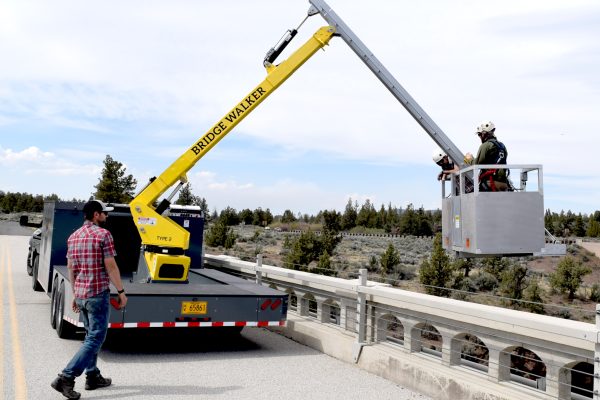 Under-bridge inspection equipment rental