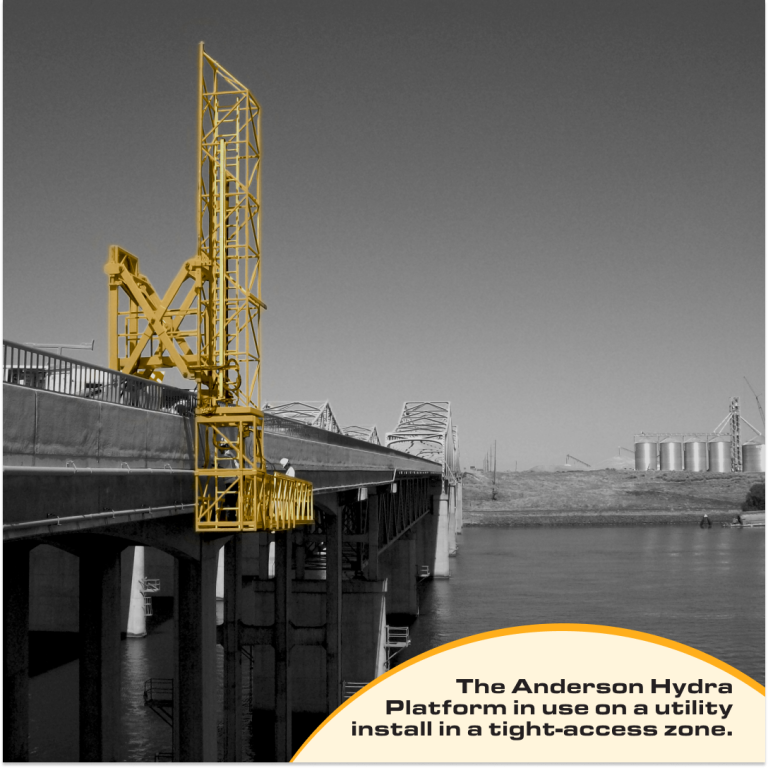 Anderson Hydra PlatformHeavy-duty support for inspections, repairs, and concrete removal.
